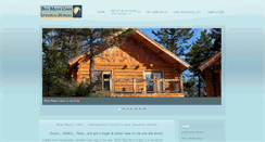 Desktop Screenshot of bluemooncabin.com